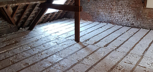 isolation-sol-thumb Sproeischuimisolatie voor vloeren en zolders - ISEO Projectie