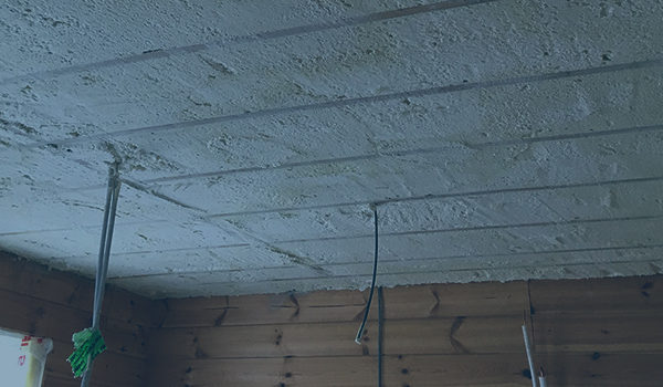 ISEO Projection - Isolation de plafonds de maisons par mousse projetée