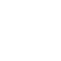 Pictogram met een huis en een kruis om een gezonde omgeving voor de gezondheid van mensen weer te geven 