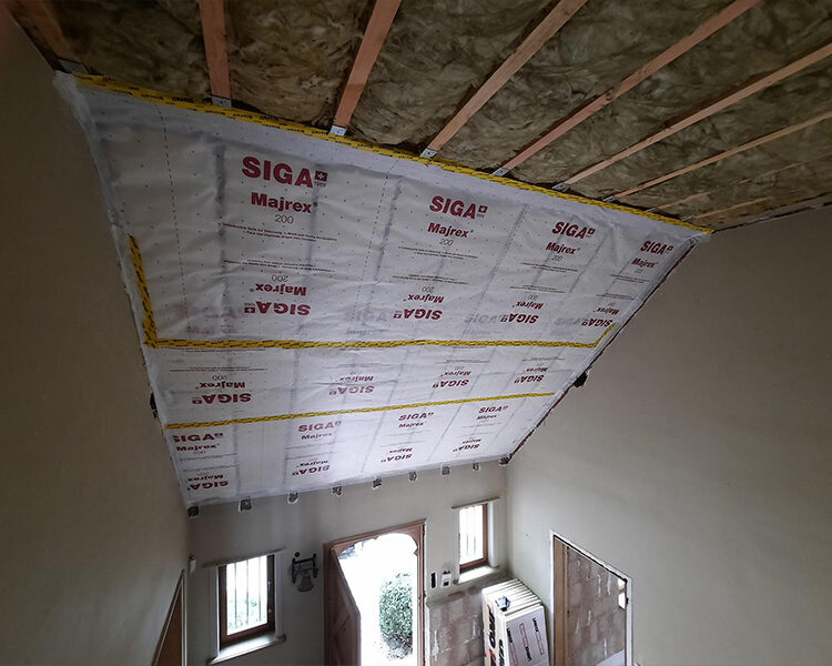 iseoprojectie polyurethaanschuim dakisolatie