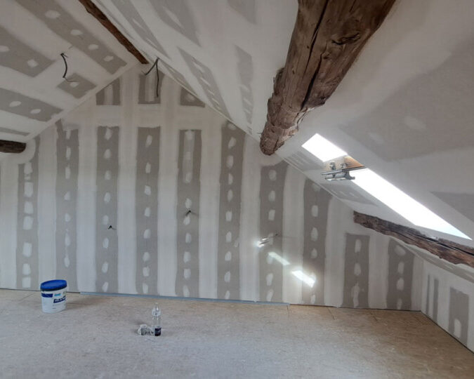 Isolation grenier avec travaux de 