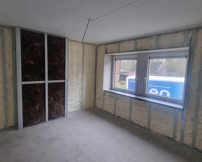 isolation intérieur des murs