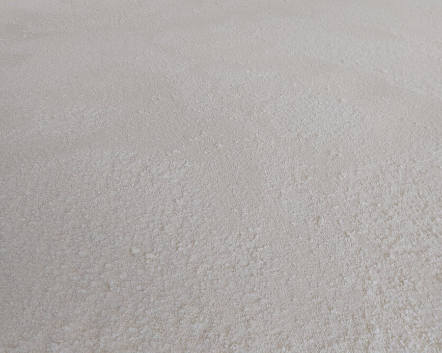 Vue précise d'une Isolation projetée au sol