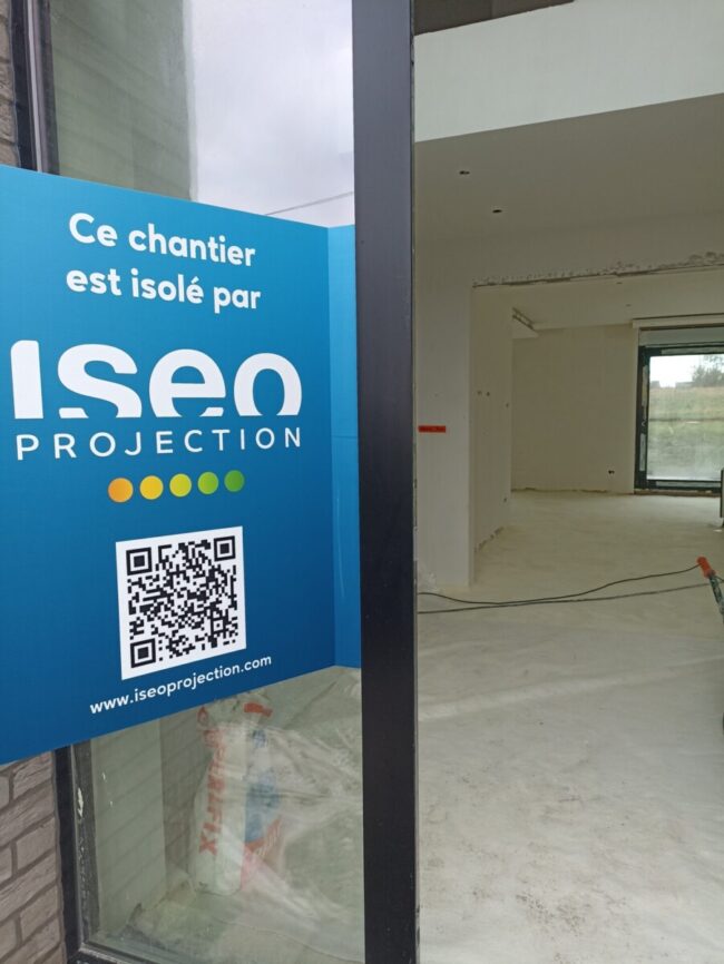 Isolation d'une construction neuve à Souvret