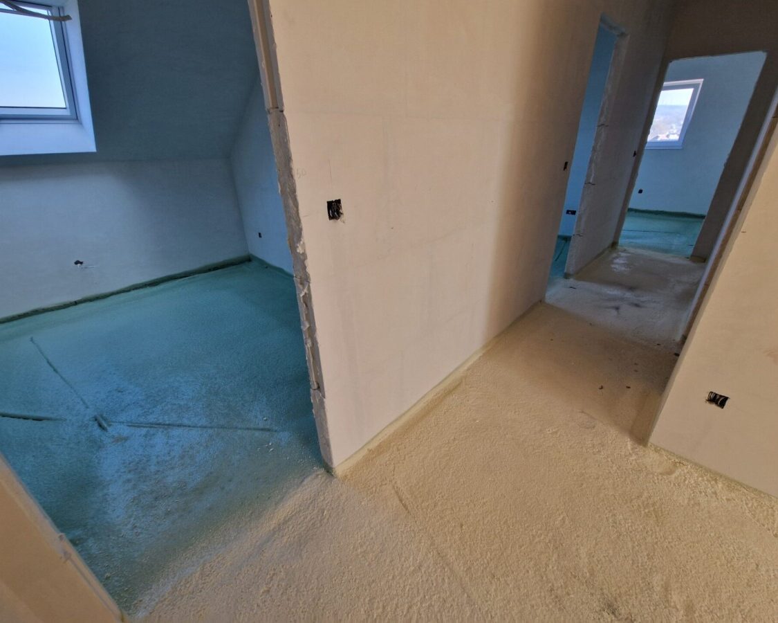 Isolation par le sol de 6 blocs d'habitations à Huy