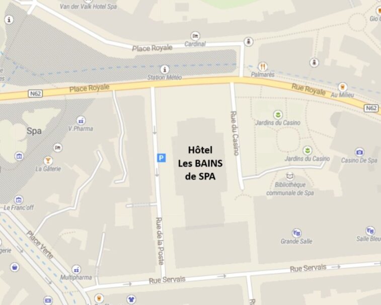 Travaux d’isolation des sols au rez-de-chaussée de l’hôtel Les Bains de Spa