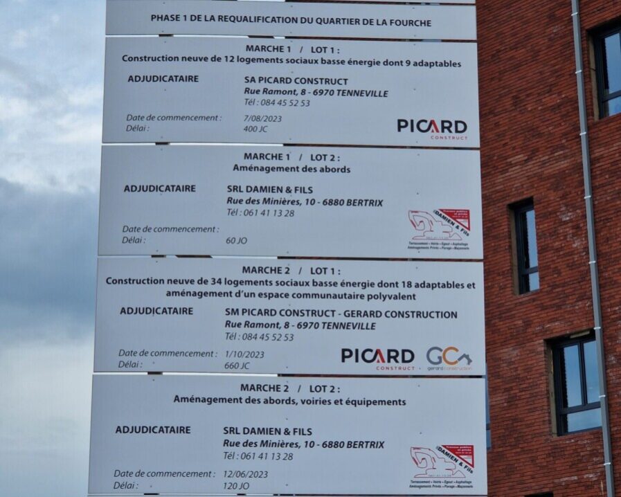 Isolation thermique et acoustique des sols d’un logement social à Marche-en-Famenne