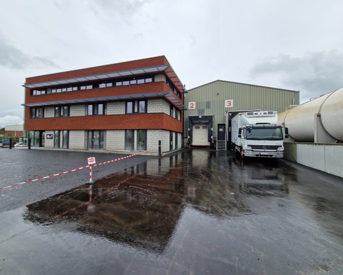 Travaux d’isolation de sols à Herve pour Terre de Fromages