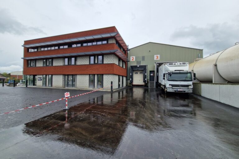 Travaux d’isolation de sols à Herve pour Terre de Fromages