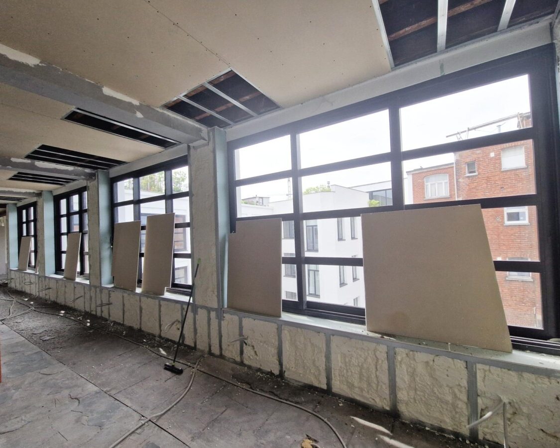 Chantier réalisé par ISEO Projection pour un confort thermique optimal au travail