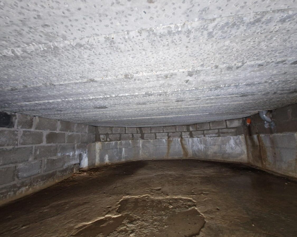 Isolation d'un vide sanitaire à Erps-Kwerps