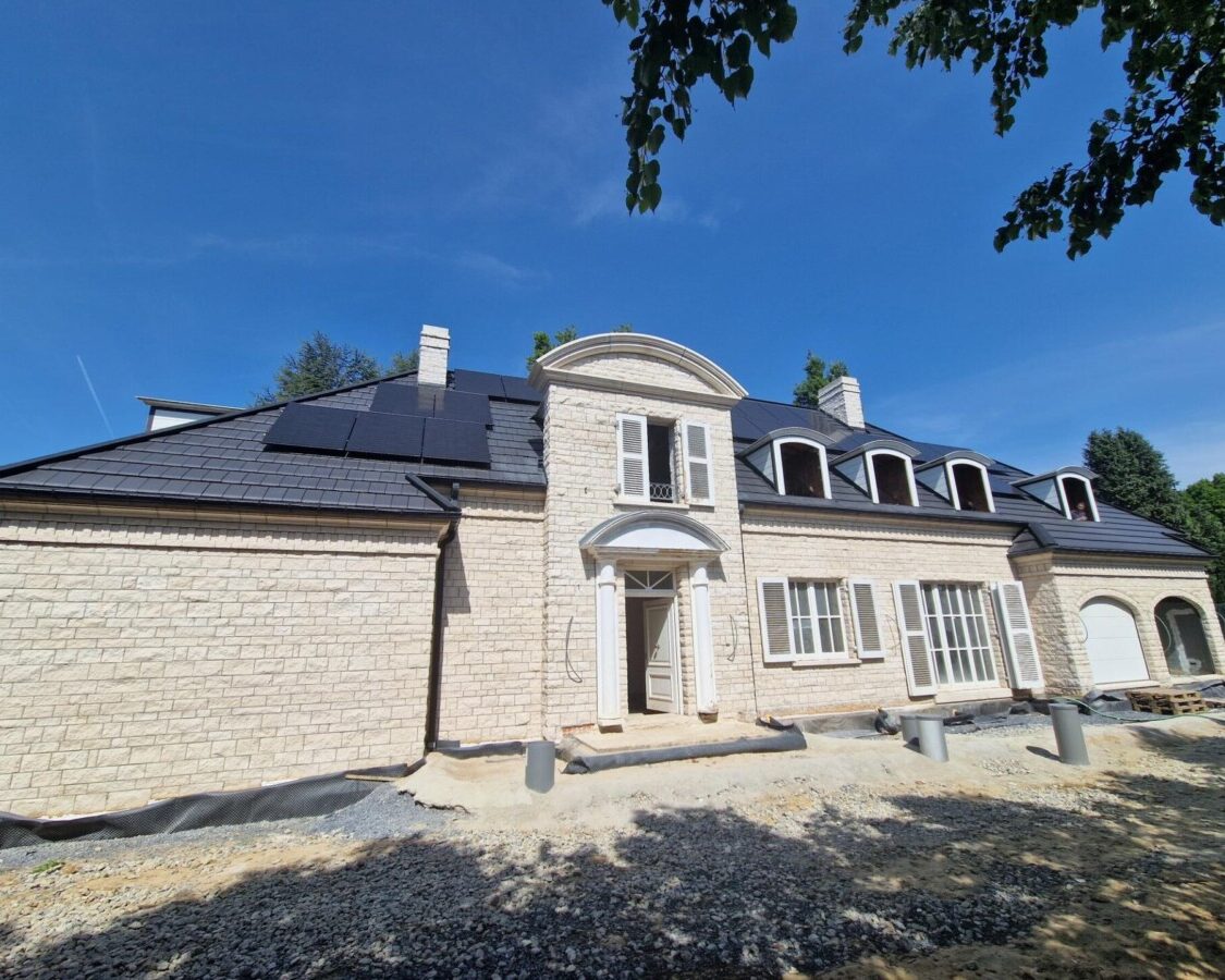 Isolation d'une villa à Wemmel
