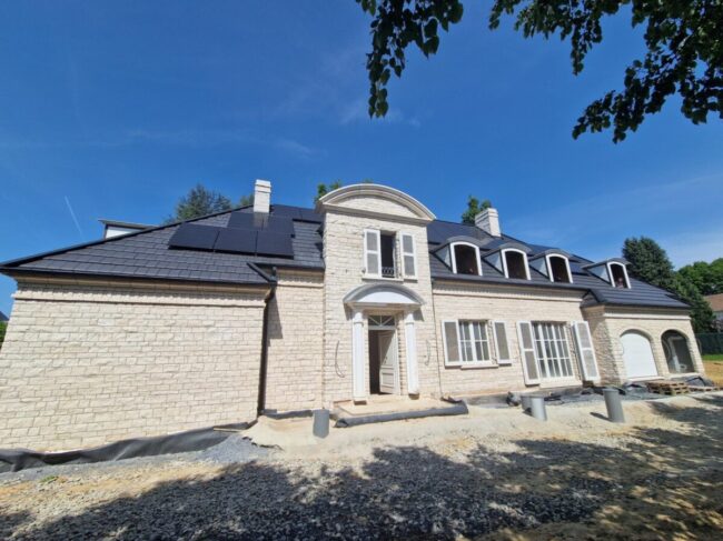 Isolation d'une villa à Wemmel