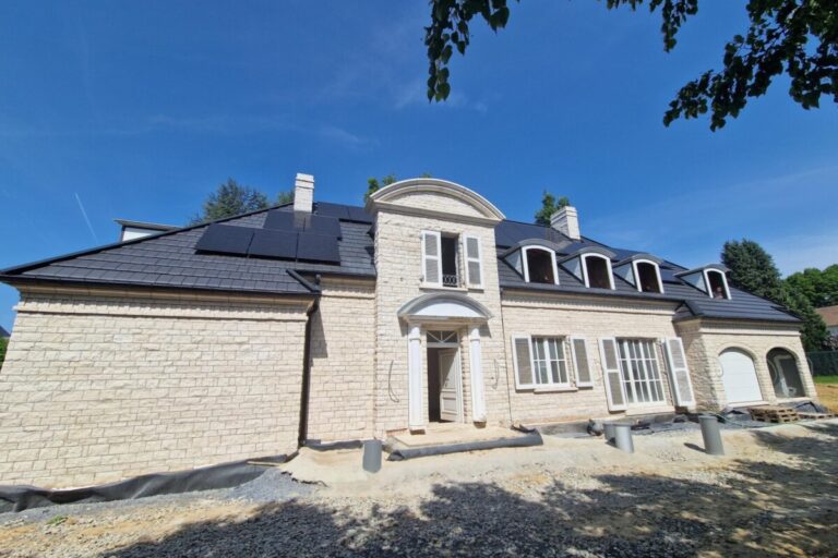 Isolation d'une villa à Wemmel