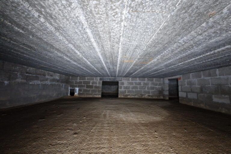 Chantier d'isolation d'un vide sanitaire à Erps-Kwerps