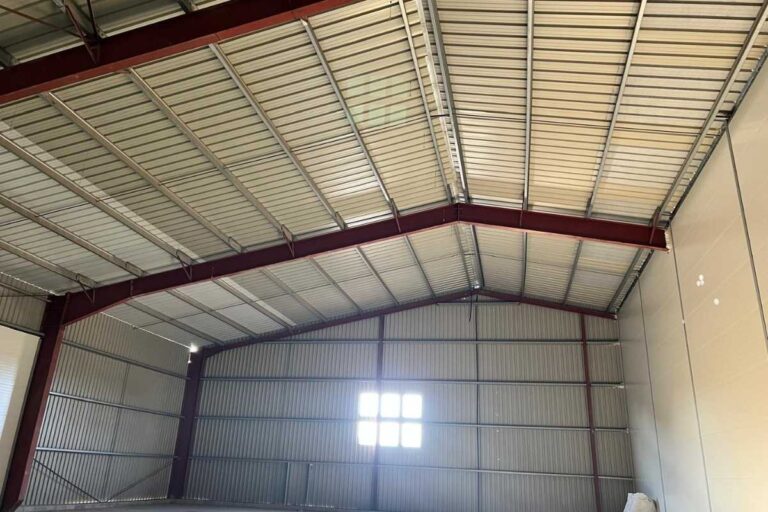 Hangar de stockage de pommes de terre à Amillis