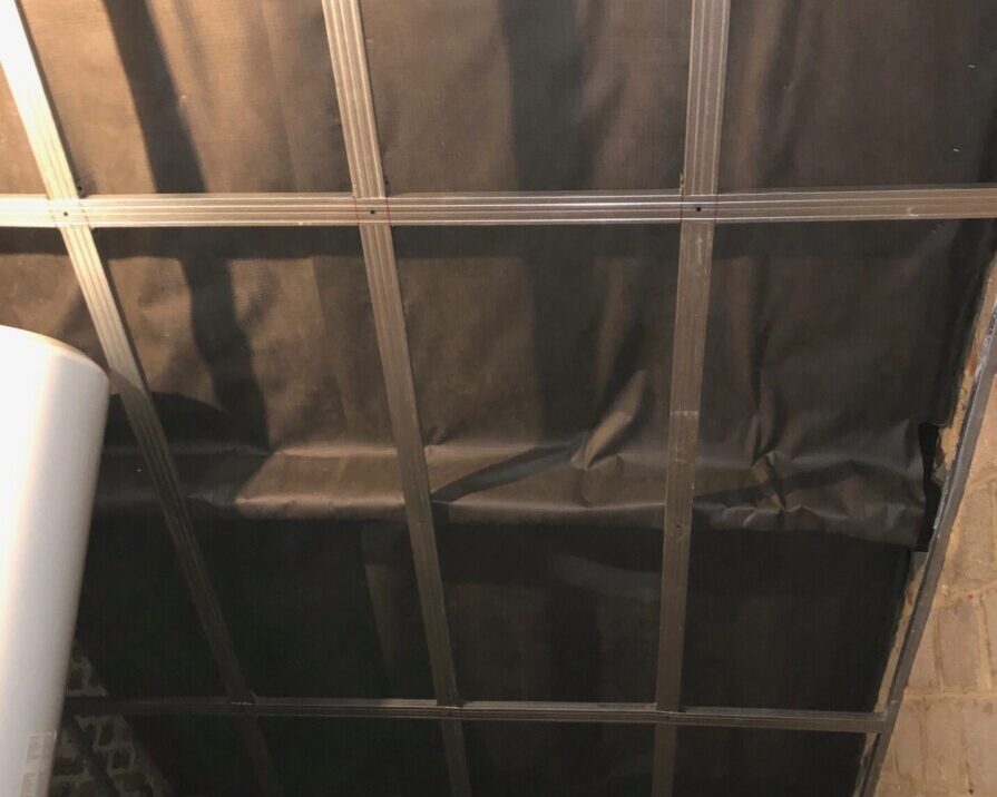 Chantier d'isolation de toiture à Gembloux